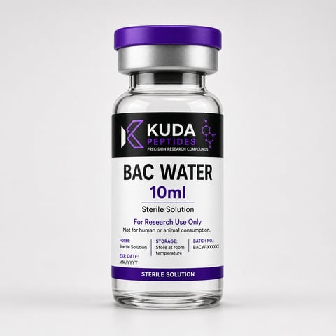 KUDA Peptides Bacteriostatic Water 10mL vial