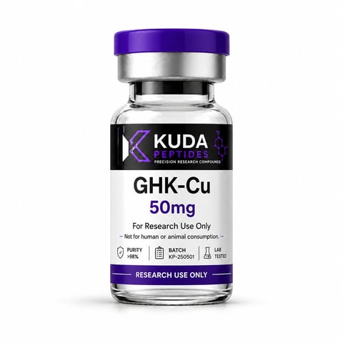 KUDA Peptides GHK-Cu 50mg research vial